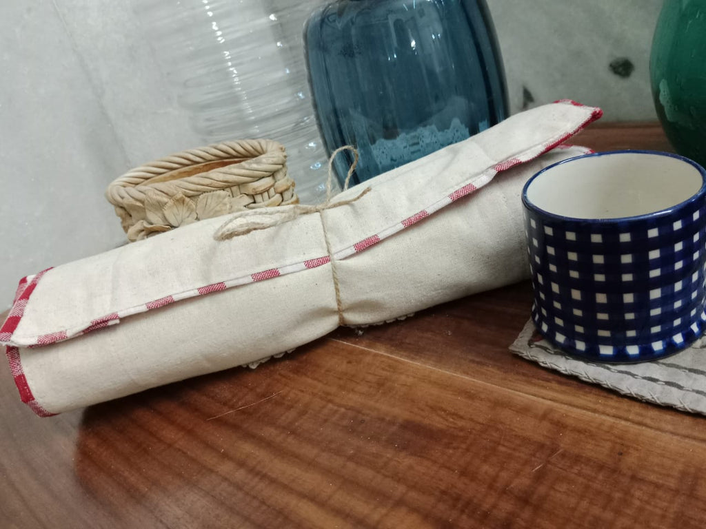 Reusable Cotton Pantry Mat | Washable Shelf & Drawer Liner