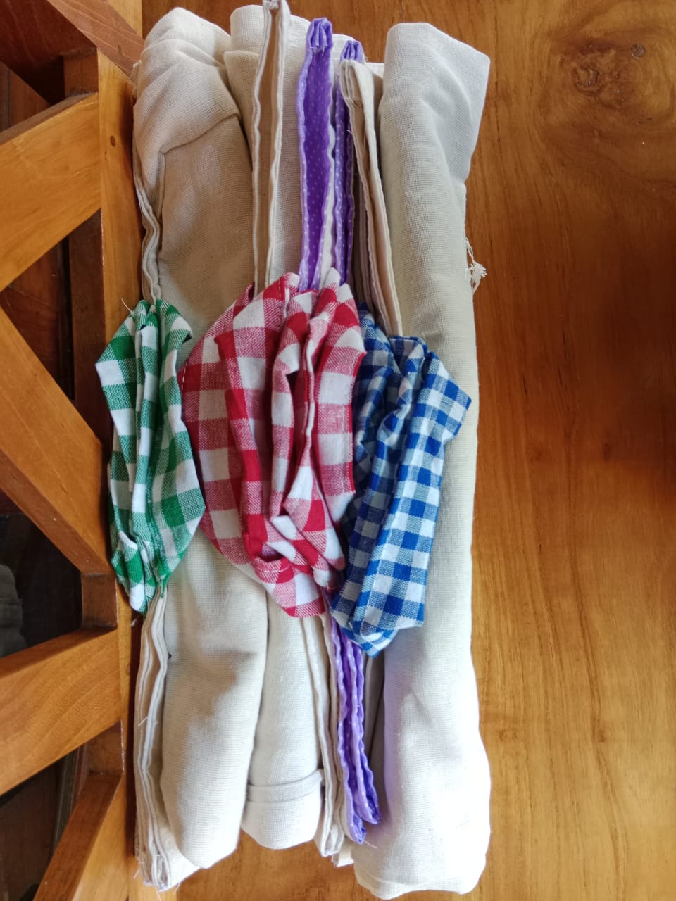 Reusable Cotton Grocery Bags – Heavy Duty - 18" x 18"