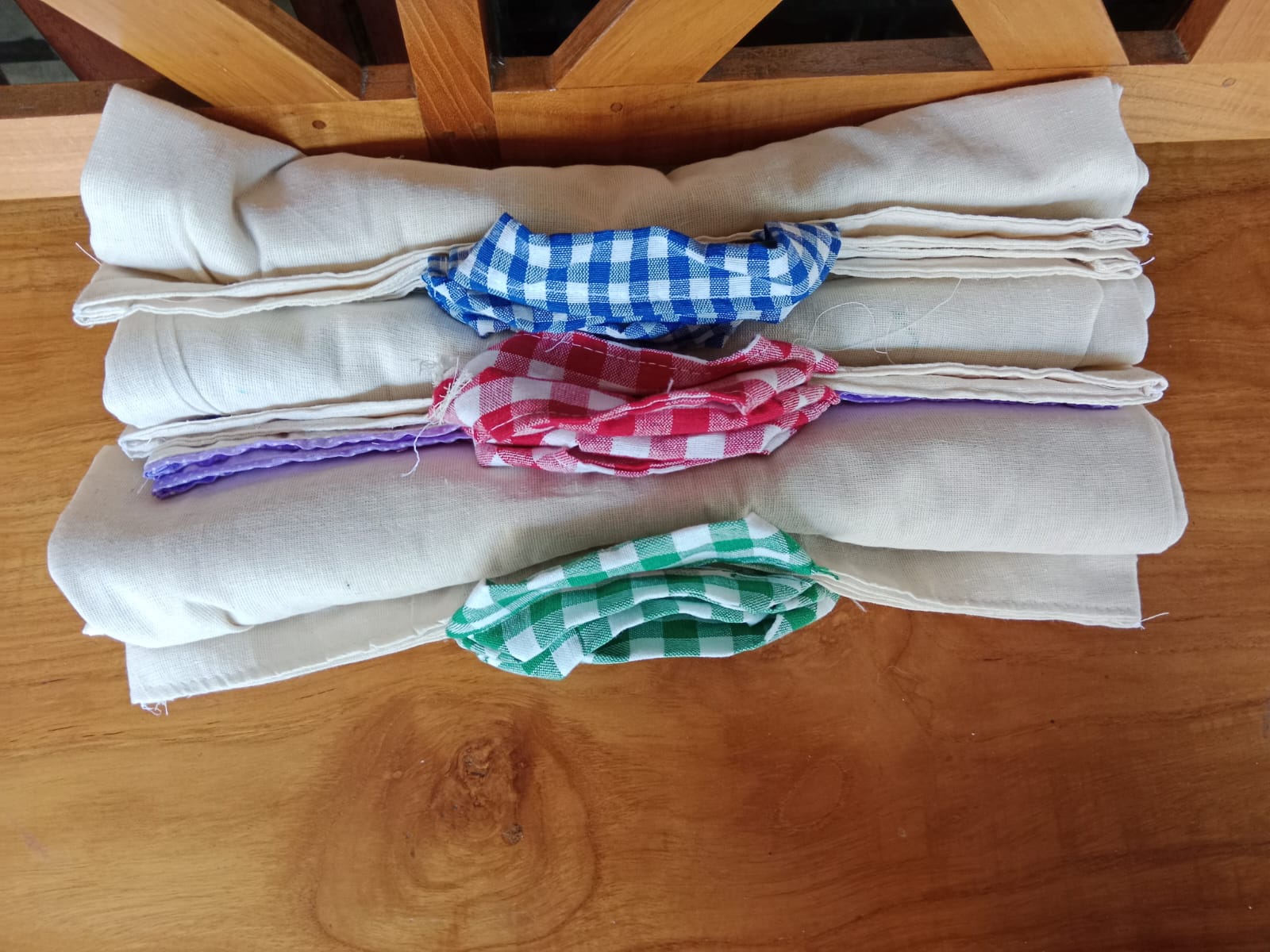 Reusable Cotton Grocery Bags – Heavy Duty - 18" x 18"