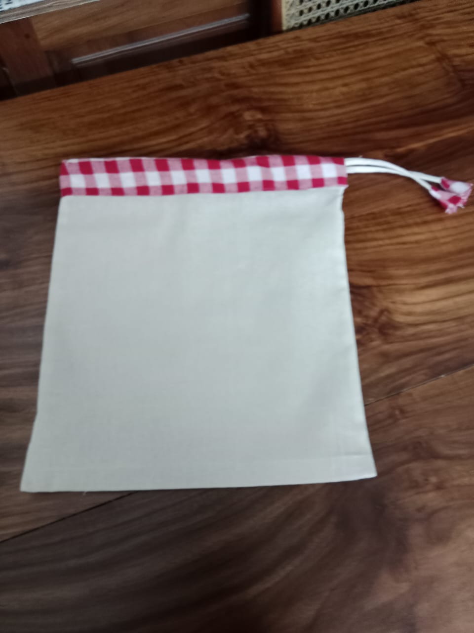 Eco Fridge Bag – 12" x 12" Cotton Vegetable Storage